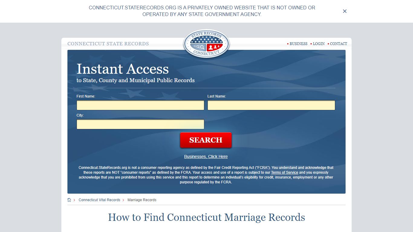 How to Find Connecticut Marriage Records